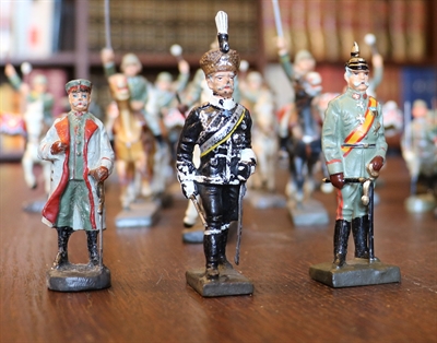 Spielzeugsoldaten im Kinderzimmer. Foto: Heye Bookmeyer/Märkischer Kreis