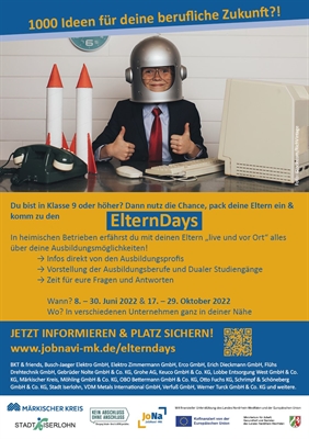 Flyer ElternDays 2022