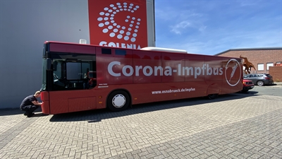 Corona-Impfbus