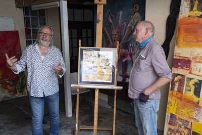 Offenes Atelier - Klaus Kijak und Lothar Rahenkamp