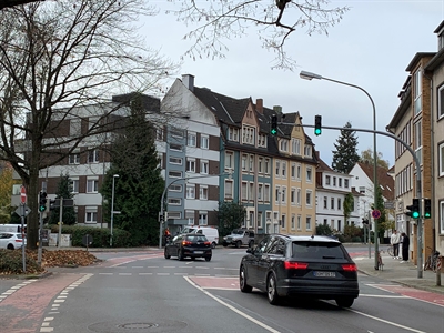Kreuzung Rheiner Landstraße / Rückertstraße