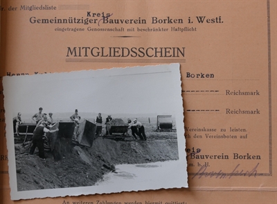 Mitgliedsschein Kreisbauverein_Foto Begradigung Bocholter Aa