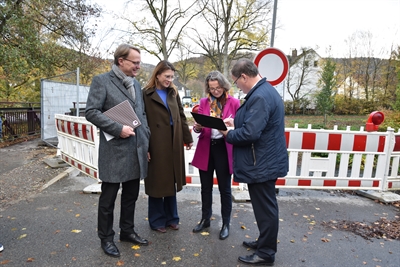 Förderbescheid Wiederaufbau Unterzeichnung