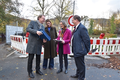 Förderbescheid Wiederaufbau Andenken