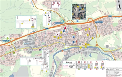 Neubau Doppelkreisel in Letmathe_Umleitungsstrecken_Vollsperrung