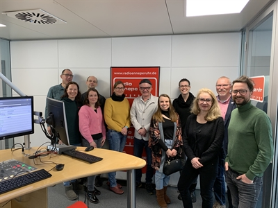 AK Besuch bei radio ennepe ruhr