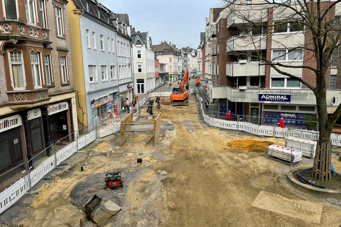 Umbau der Ewaldstraße