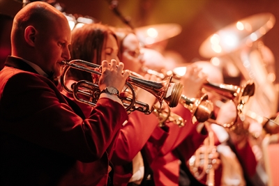 Von den europäischen Meisterschaften in Malmö ins Sauerland: Die Schottische Brass Band Whitburn wird am 29. Juli auf der Freilichtbühne in Herdringen zu sehen sein.