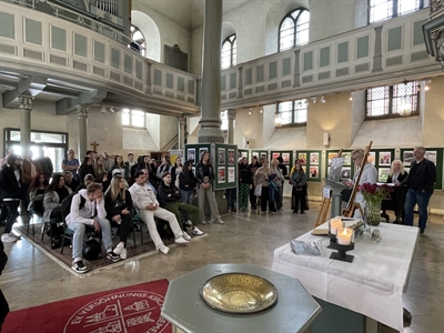 Plakatkampagne „Vandalismus geht uns alle an! Iserlohn gegen mutwillige Zerstörung“_Ausstellungseröffnung in der reformierten Kirche