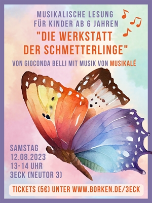 Plakat Musikalische Lesung