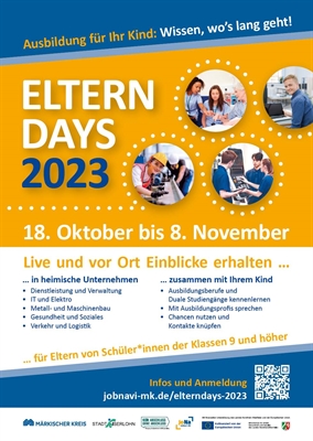 Flyer_ElternDays 2023