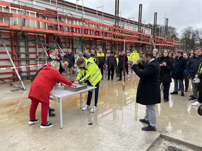 Zeitkapsel_Erweiterungsbau_Gesamtschule Nußberg 2