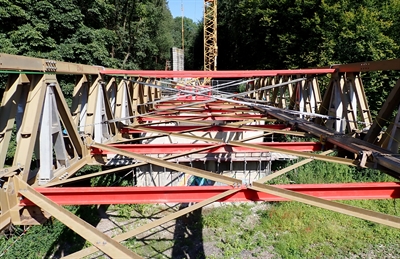 Hervester Brücke eingeschoben