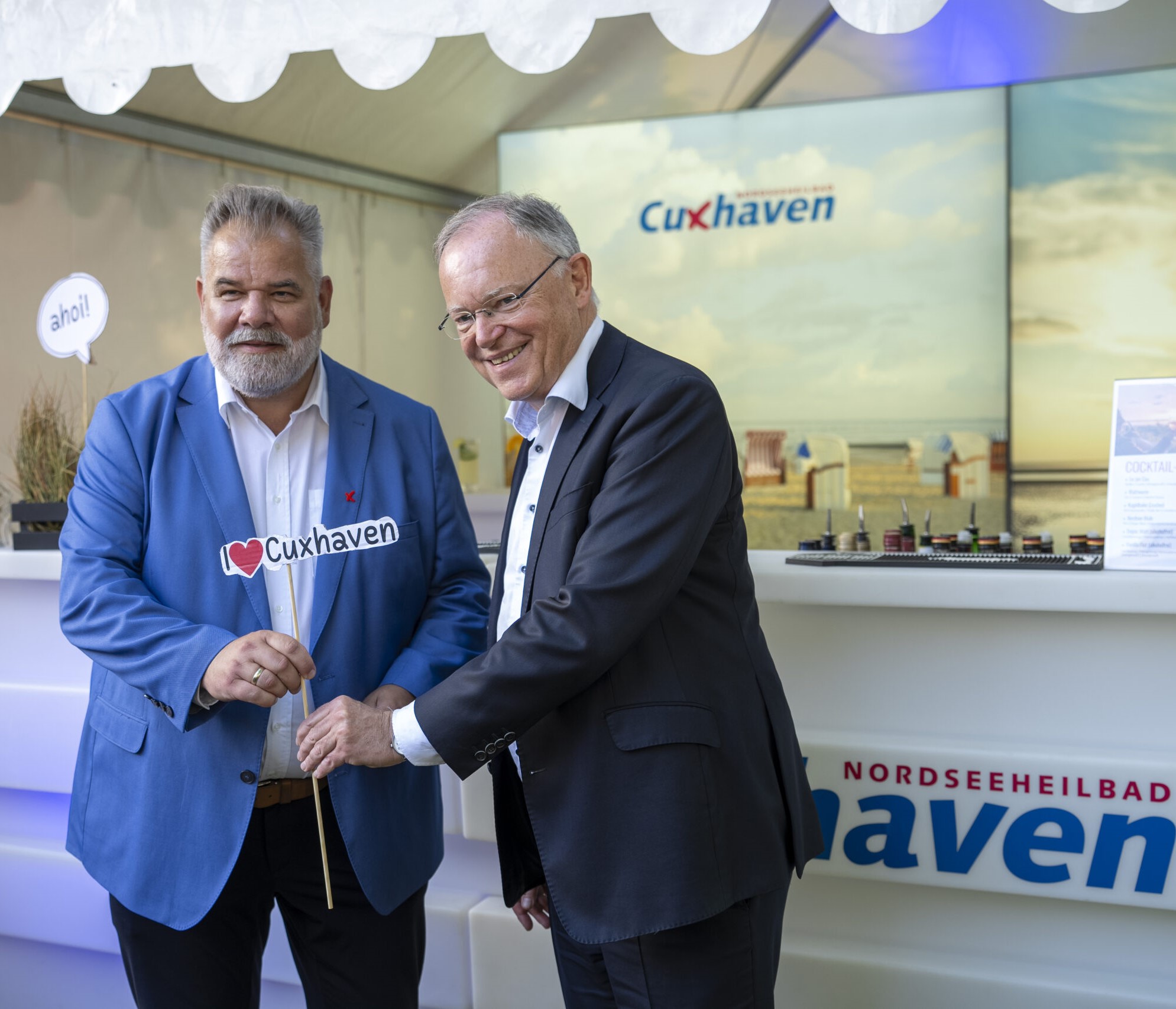 Cuxhaven glänzt auf Sommerfest der niedersächsischen Landesvertretung in Berlin 