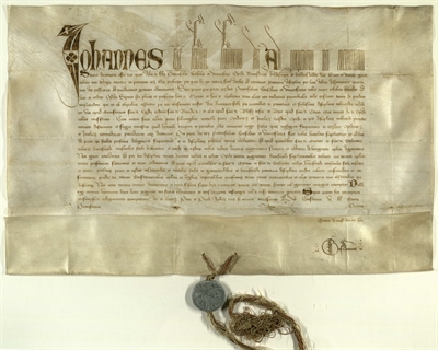 Urkunde von Papst Johannes XXIII.