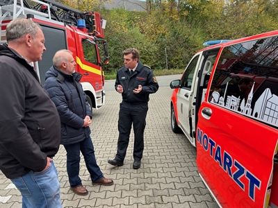 Drei neue Fahrzeuge im Einsatz für die Feuerwehr und den Rettungsdienst