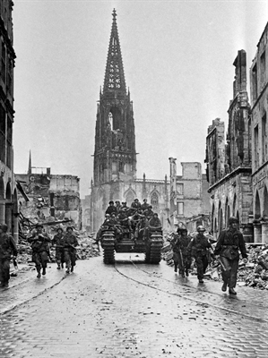 Prinzipalmarkt - 4. April 1945