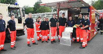 Rettungskräfte aus dem Kreis Soest vor Einsatz bei Loveparade geschult