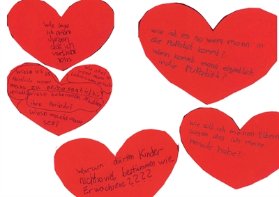 Fragen der Kinder beim 